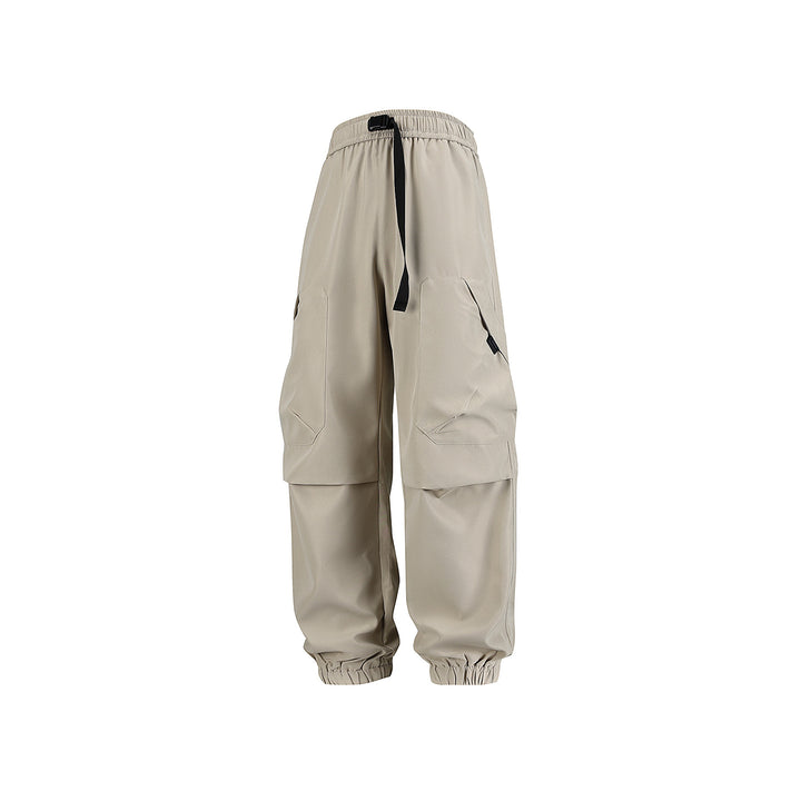 Herren Utility-Jogger-Cargohose mit elastischem Tunnelzugbund, großen Klappentaschen und gerippten Bündchen Echo Archiv