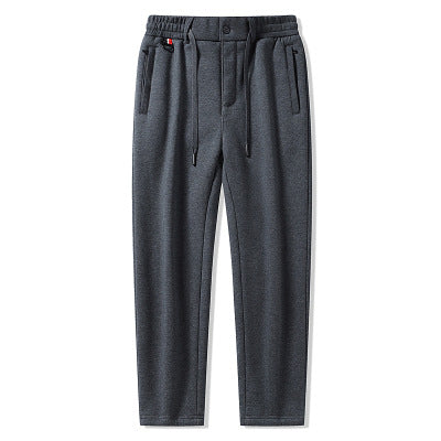 Herren Thermo-Jogginghose mit Teddyfutter, elastischem Bund und Reißverschlusstaschen Echo Archiv