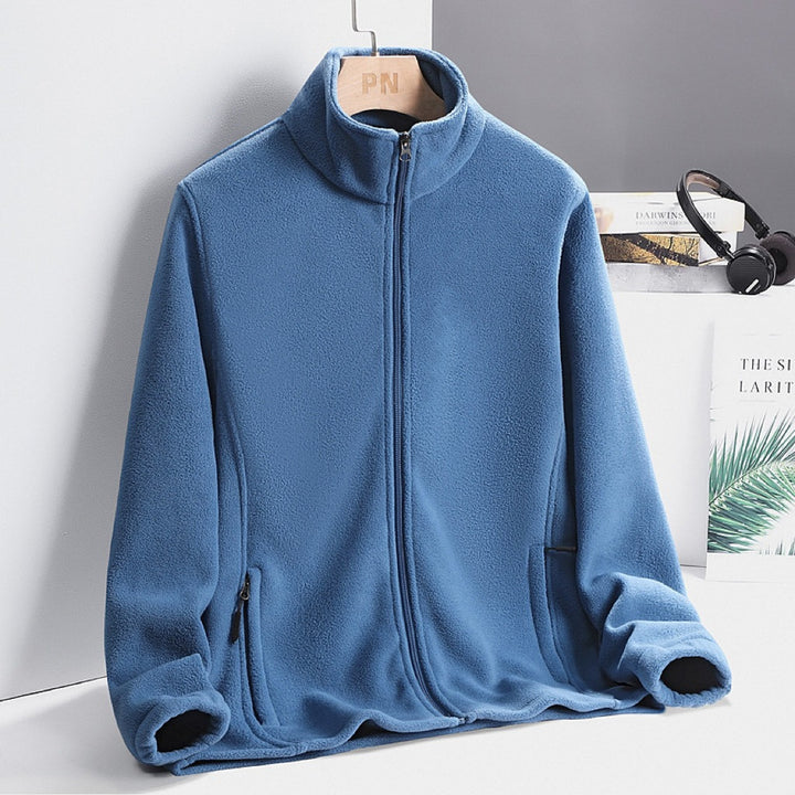 Damen Modische Fleecejacke mit hohem Kragen Echo Archiv