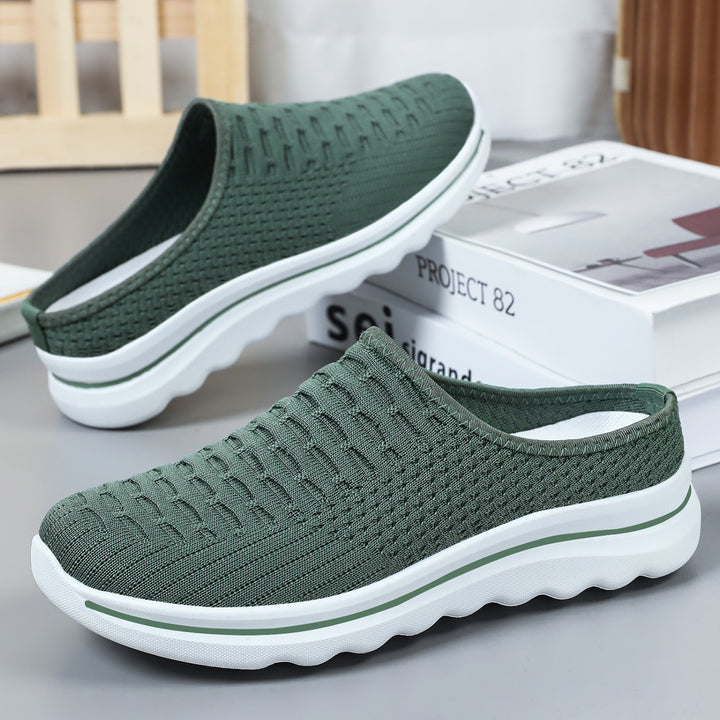 Damen nan nahtloser Komfort-Slipper mit gestricktem Obermaterial und dämpfender Profilsohle Echo Archiv