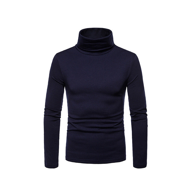 Herren Rollkragenpullover aus weichem Stretchmaterial Echoarchiv