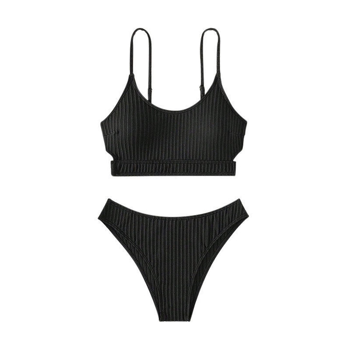 Damen Bikinitop mit sportlichem Schnitt und verstellbaren Trägern Echo Archiv