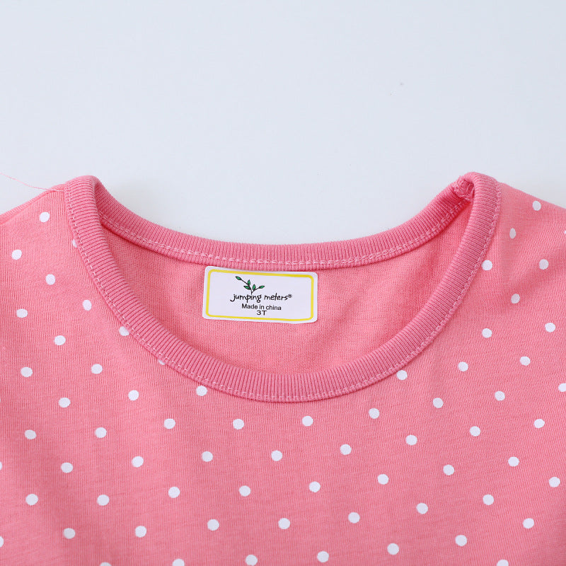 Mädchen Kleid mit lustigem Mausmotiv und Punkten Echo Archiv