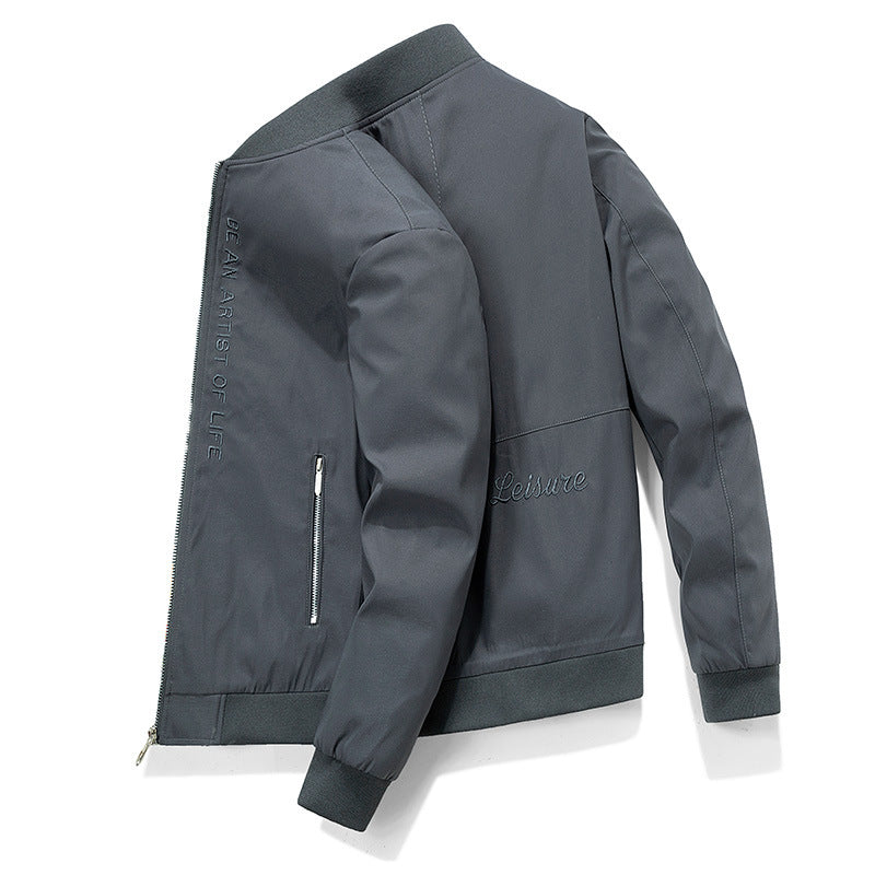 Herren Modernes Bomberjacke mit weichem Innenfutter Echo Archiv