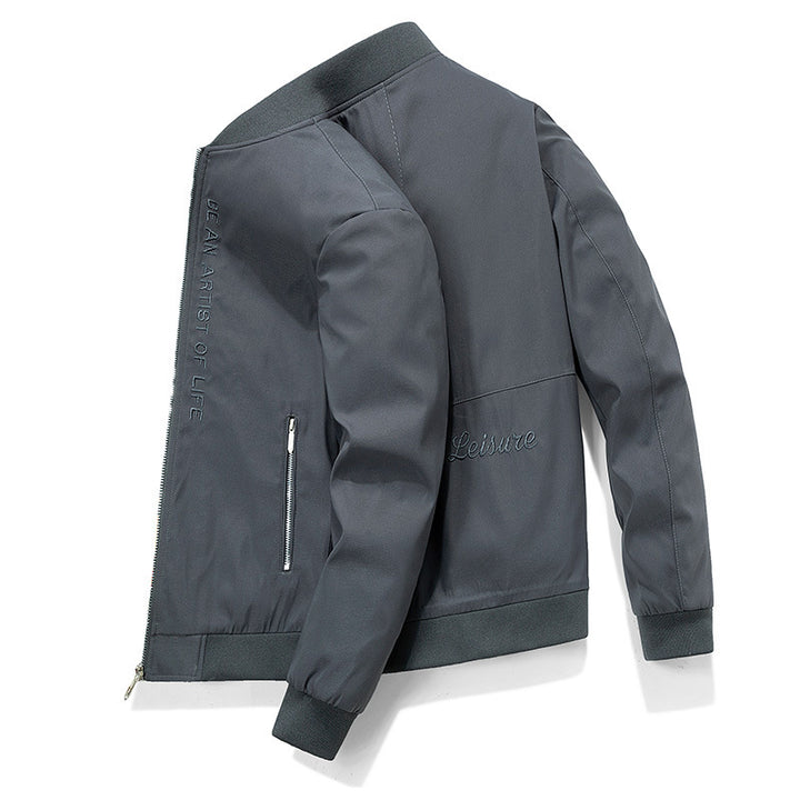 Herren Modernes Bomberjacke mit weichem Innenfutter Echo Archiv