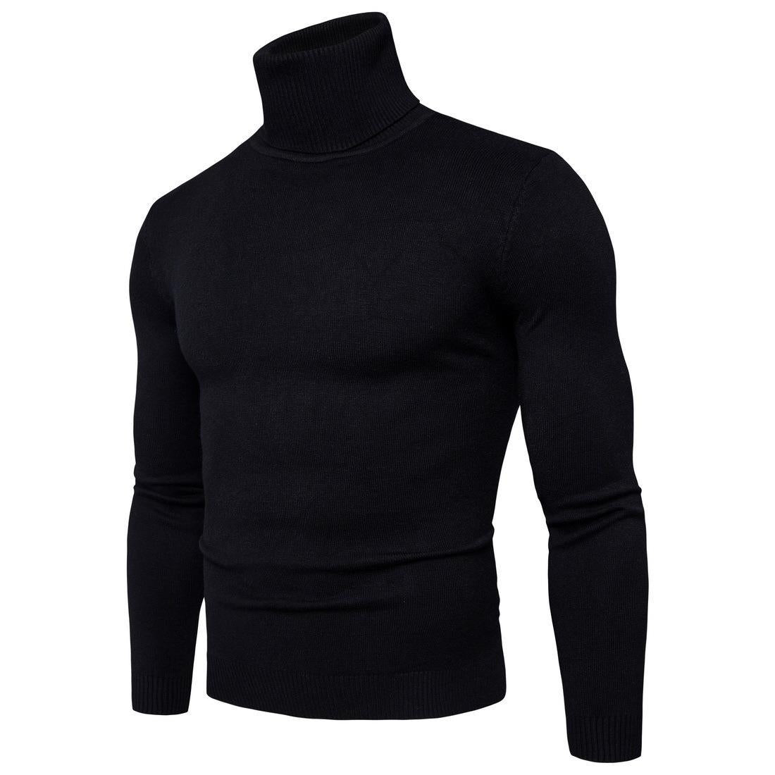 Herren Rollkragenpullover aus weichem Merinowolle – Norvane