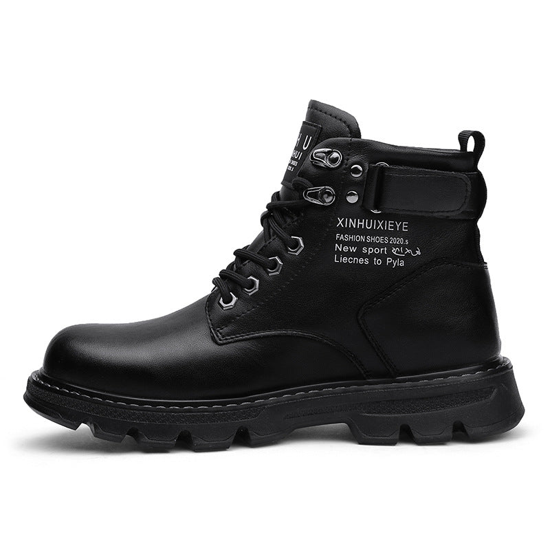 Herren robuste Schnürstiefel mit dämpfender Sohle Echoarchiv