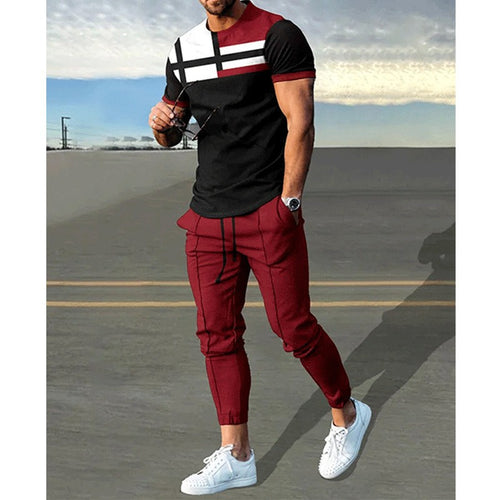 Herren Poloshirt mit modernem Farbblockdesign und lässiger Passform Echoarchiv