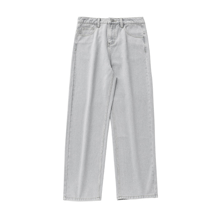 Damen Hochtaillierte Gerade-geschnittene Jeanshose mit weitem Bein und Five-Pocket-Design Echo Archiv