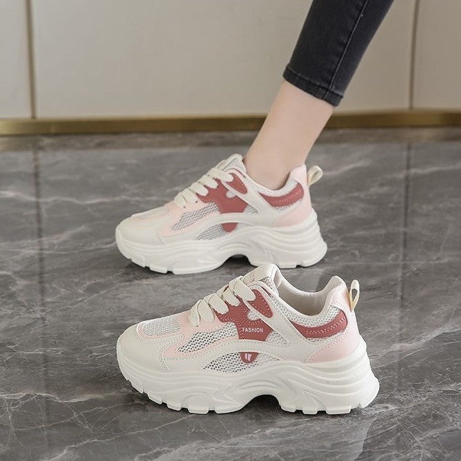 Damen Fashion Sneakers mit atmungsaktiver Mesh-Oberfläche und dämpfender Sohle Echo Archiv