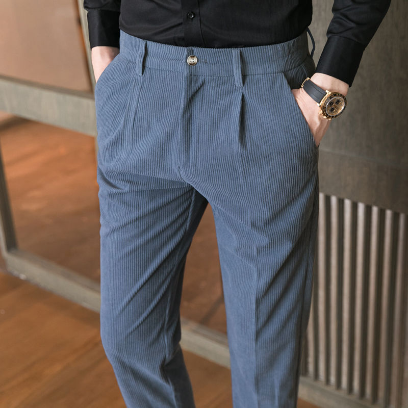 Herren Elegante Anzughose Echoarchiv