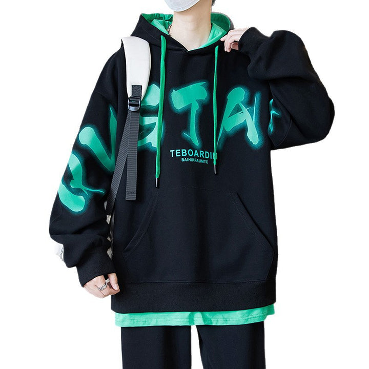 Unisex modischer Kapuzenpullover mit einzigartigem Grafikdruck Echoarchiv