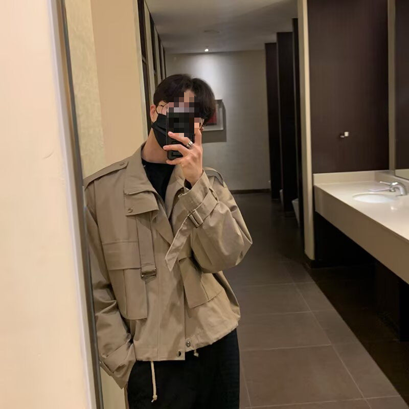 Herrenmode Utility Jacke mit praktischen Taschen Echo Archive