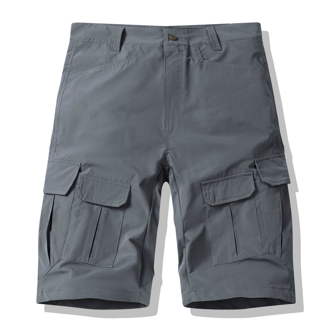 Herren multifunktionale Cargo-Shorts mit praktischen Seitentaschen und elastischem Bund Echoarchiv