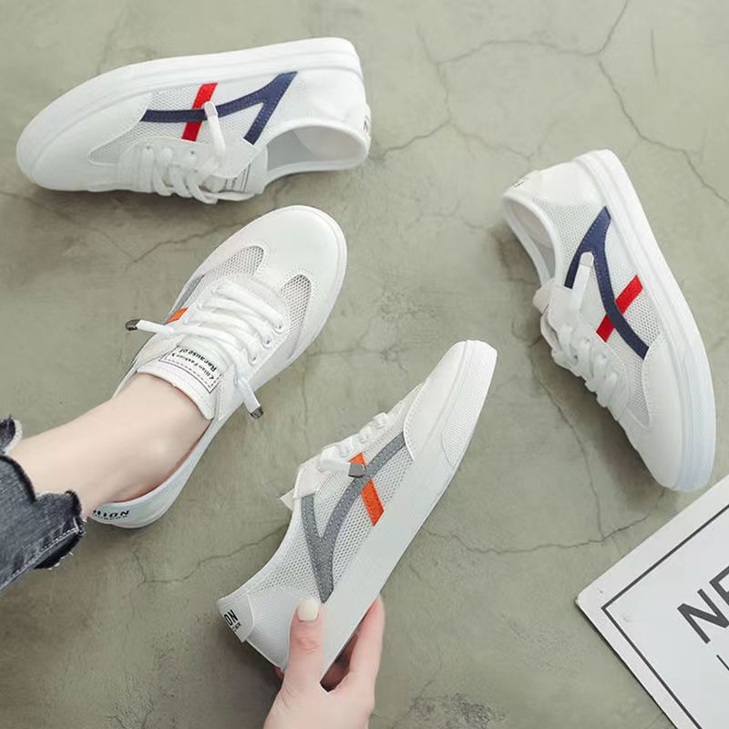 Damen sportliche Sneaker mit atmungsaktivem Mesh-Obermaterial Echo Archiv