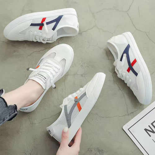 Damen sportliche Sneaker mit atmungsaktivem Mesh-Obermaterial Echo Archiv