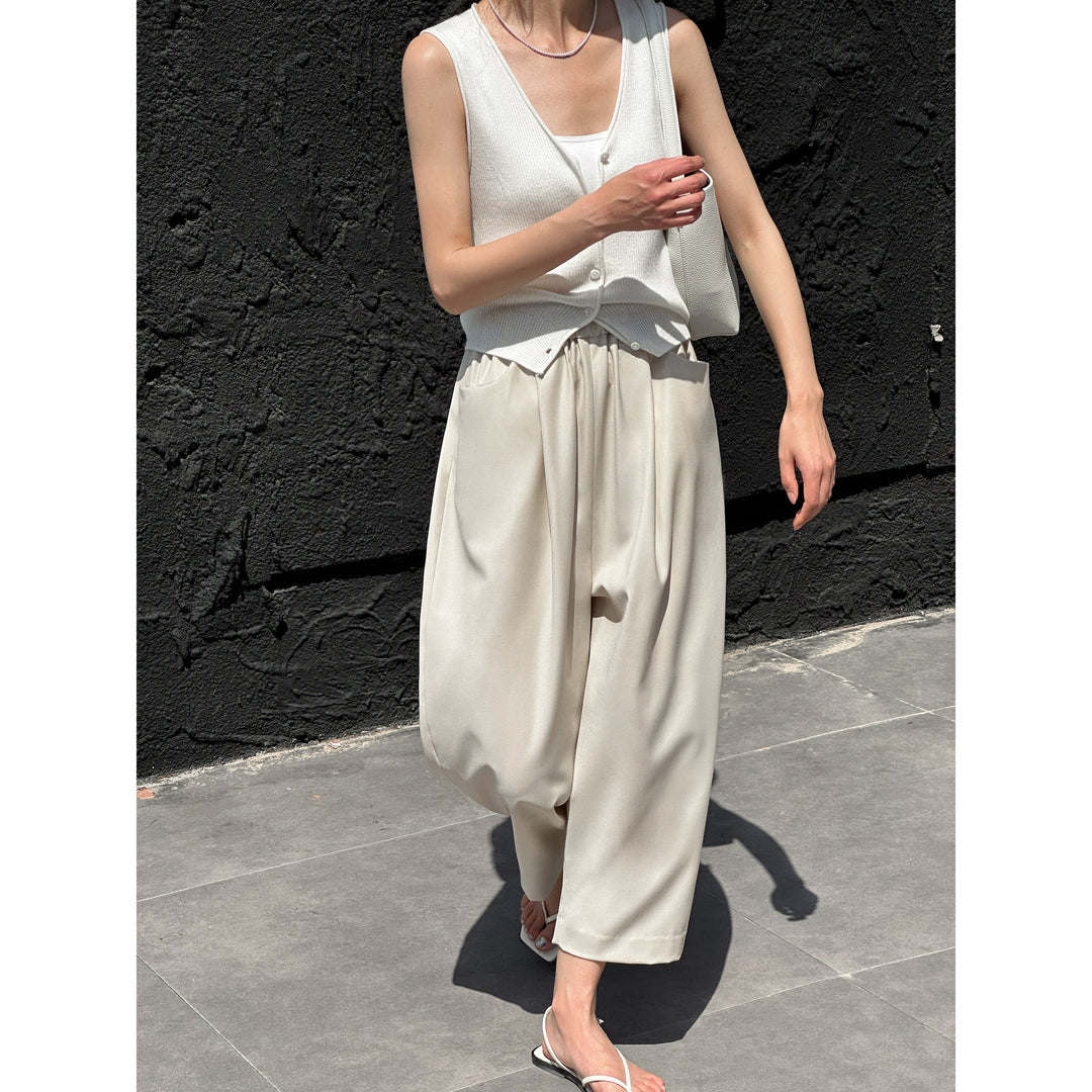 Damen Bequeme und elegante Loose-Fit Culotte Echoarchiv