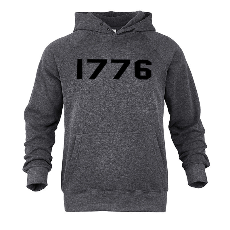 Herren Kapuzenpullover mit klassischem Rippdesign und praktischen Eingrifftaschen Echoarchiv
