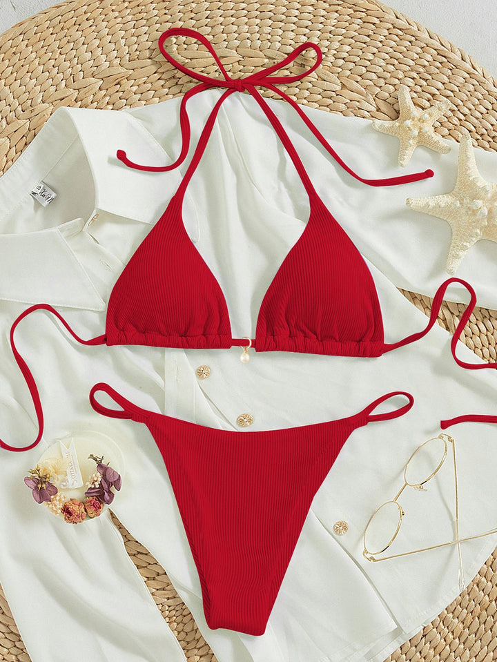 Damen Triangel-Bikini mit eleganten Details Echo Archiv