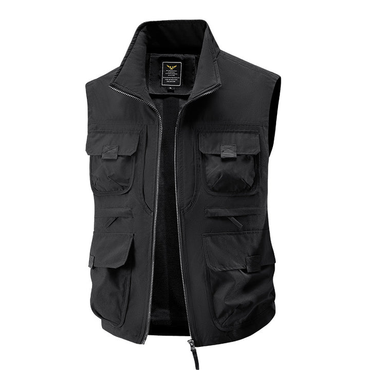 Herren taktische Multifunktionsweste mit zahlreichen Mehrzwecktaschen, leichtem Ripstop & Mesh‑Futter Echo Archiv