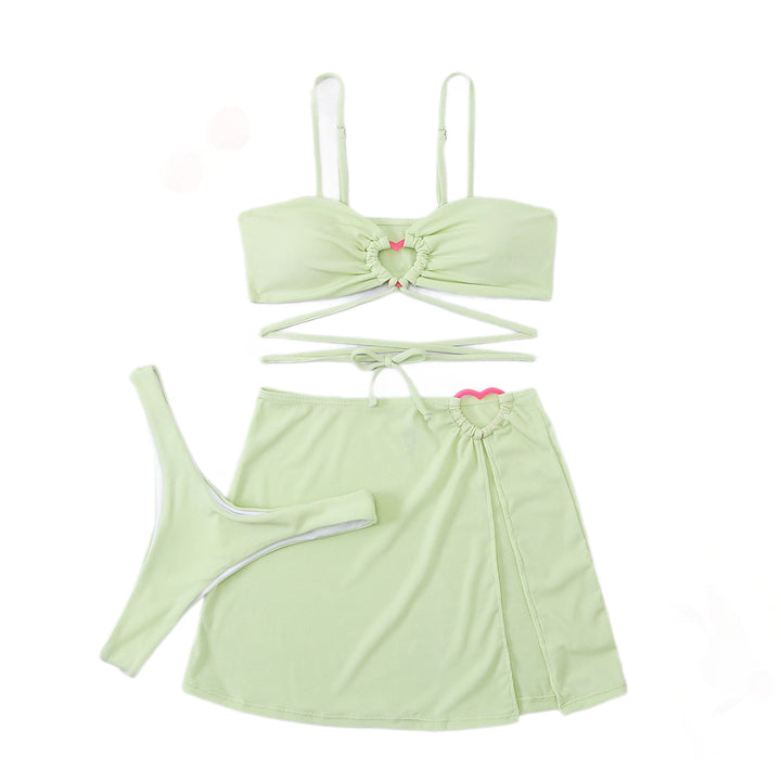 Damen Stylish Bikini-Set mit verspieltem Rock Echo Archiv