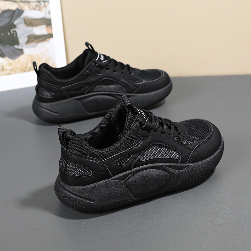 Damen sportive Plateausneaker mit luftdurchlässigem Netzgewebe und dämpfender ergonomischer Sohle Echo Archiv