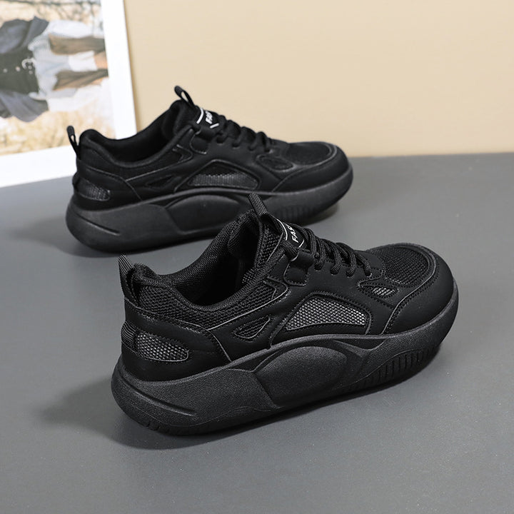 Damen sportive Plateausneaker mit luftdurchlässigem Netzgewebe und dämpfender ergonomischer Sohle Echo Archiv