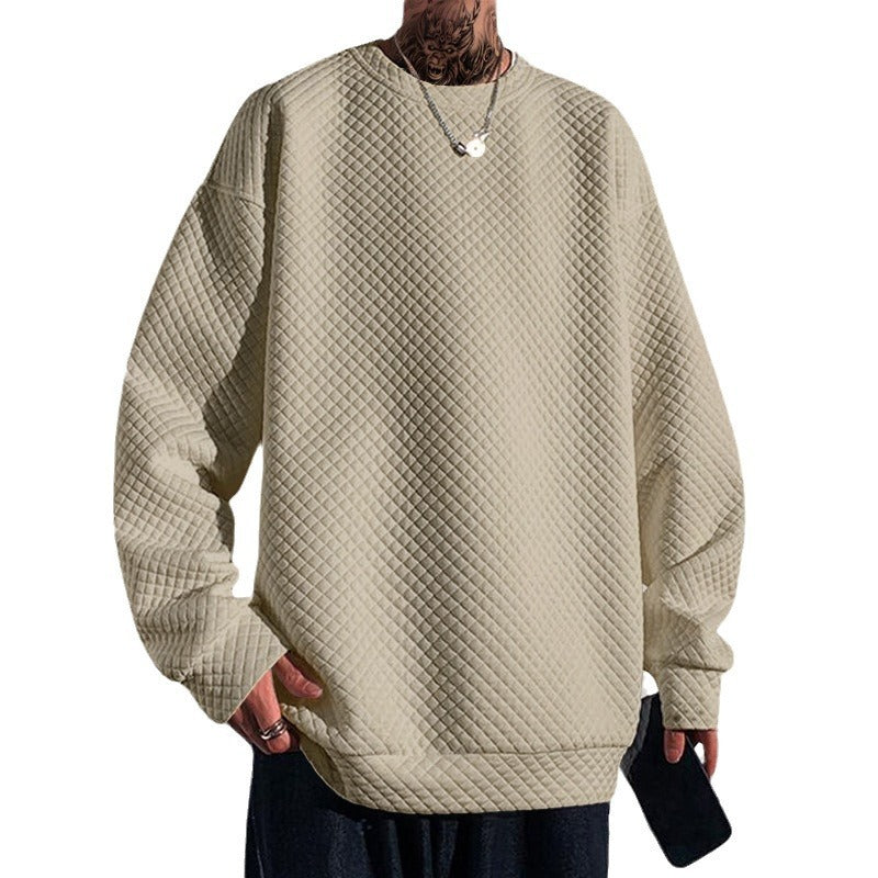 Herren Urbaner Sweatshirt mit strukturiertem Design und lässiger Passform Echoarchiv