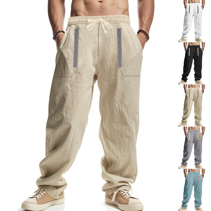 Herren Cargo-Hose mit praktischen Taschen und elastischem Bund Echoarchiv