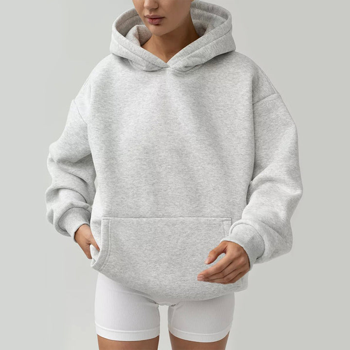 Damen Oversized Kapuzenpullover Echo Archiv  1787928930