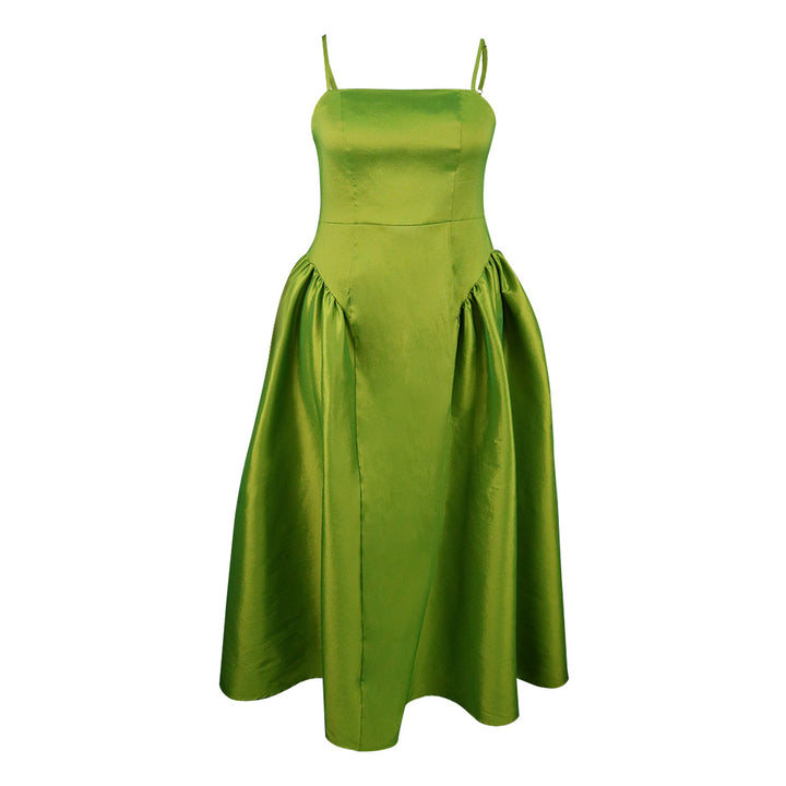 Damen Elegantes A-Linien Maxikleid mit großzügigem Rock Echo Archiv