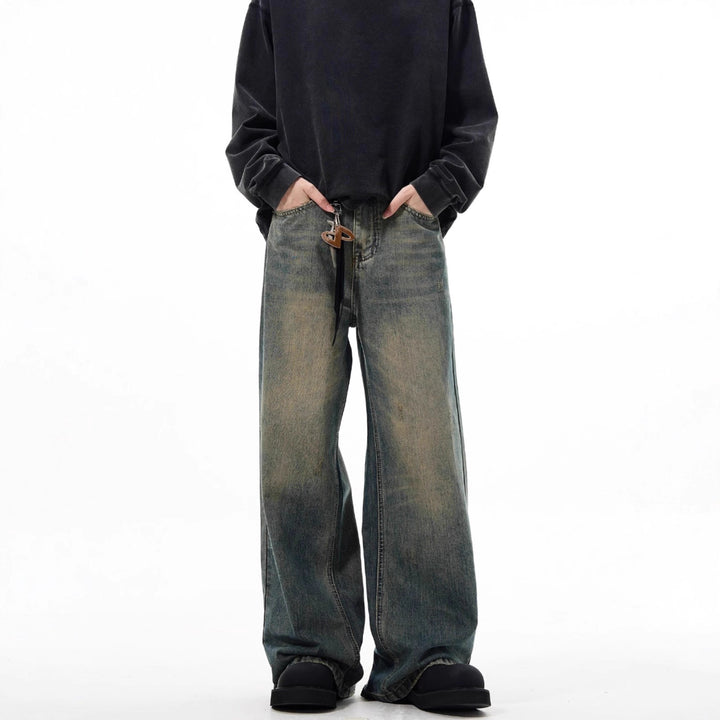 Damen Weitgeschnittene Jeans mit lässigem Schnitt Echo Archiv