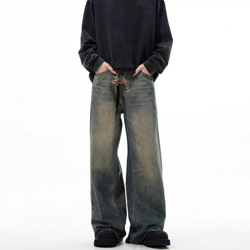 Damen Weitgeschnittene Jeans mit lässigem Schnitt Echo Archiv
