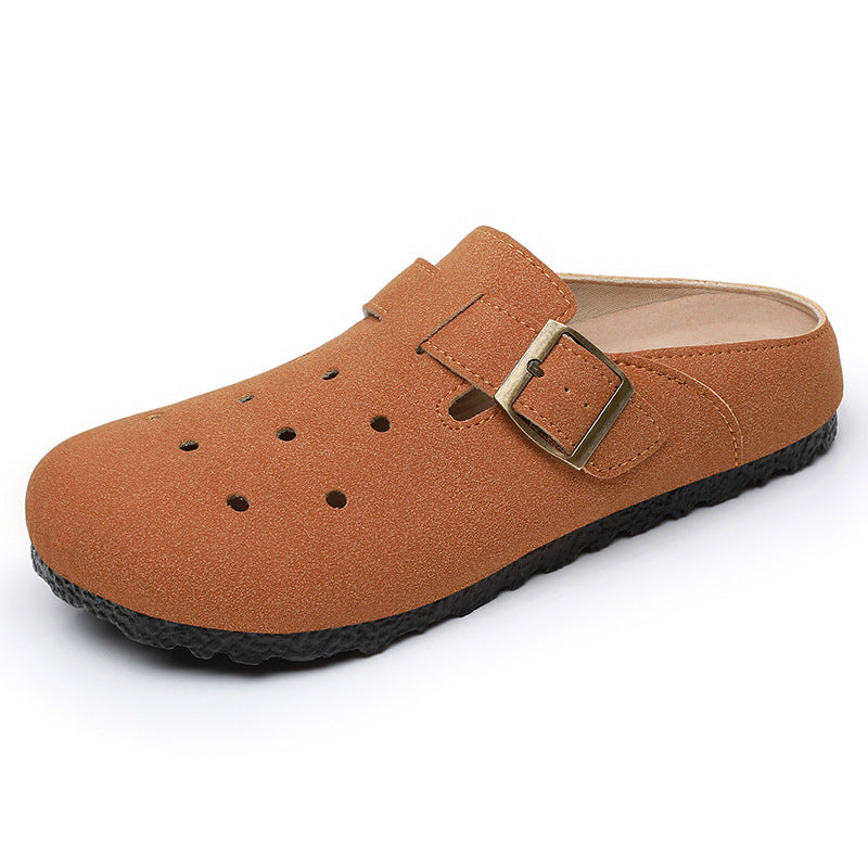 Damen nan lässiger Clog-Slipper mit verstellbarer Schnalle und ergonomischem Komfortfußbett Echo Archiv