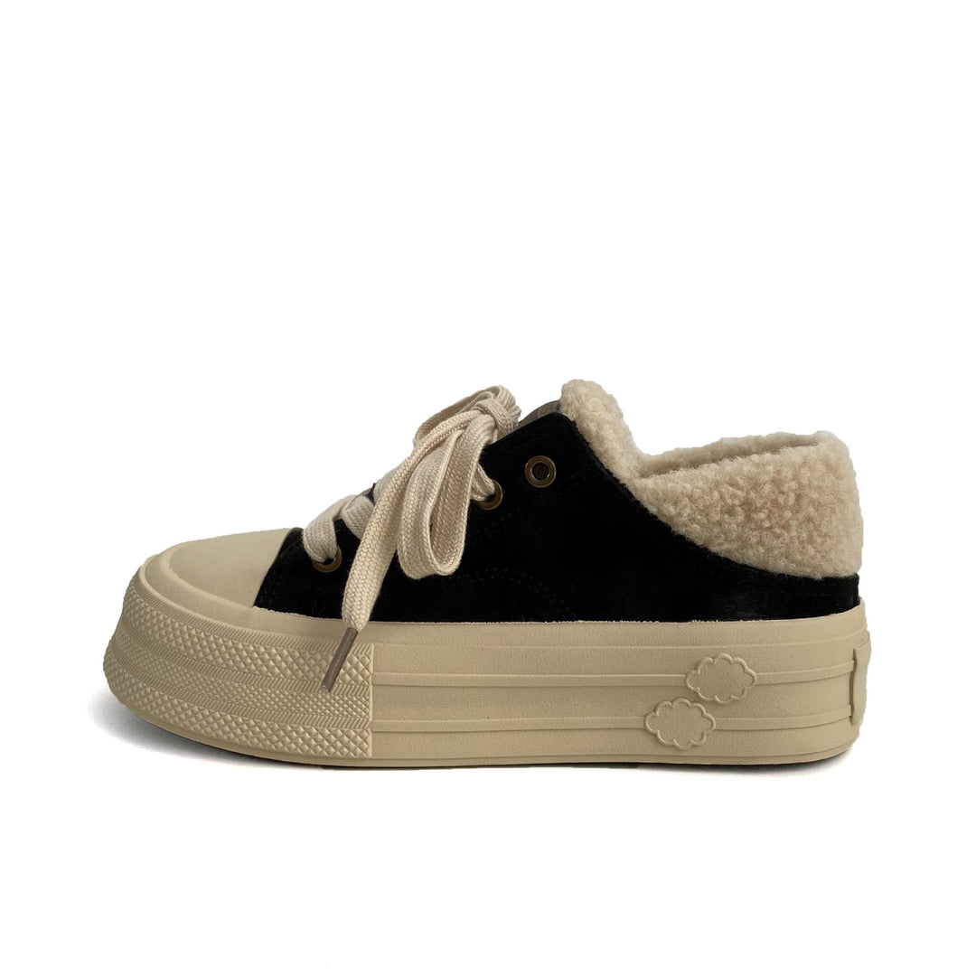 Damen Bequeme Sneakers mit kuscheligem Innenfutter und strapazierfähiger Sohle Echo Archiv