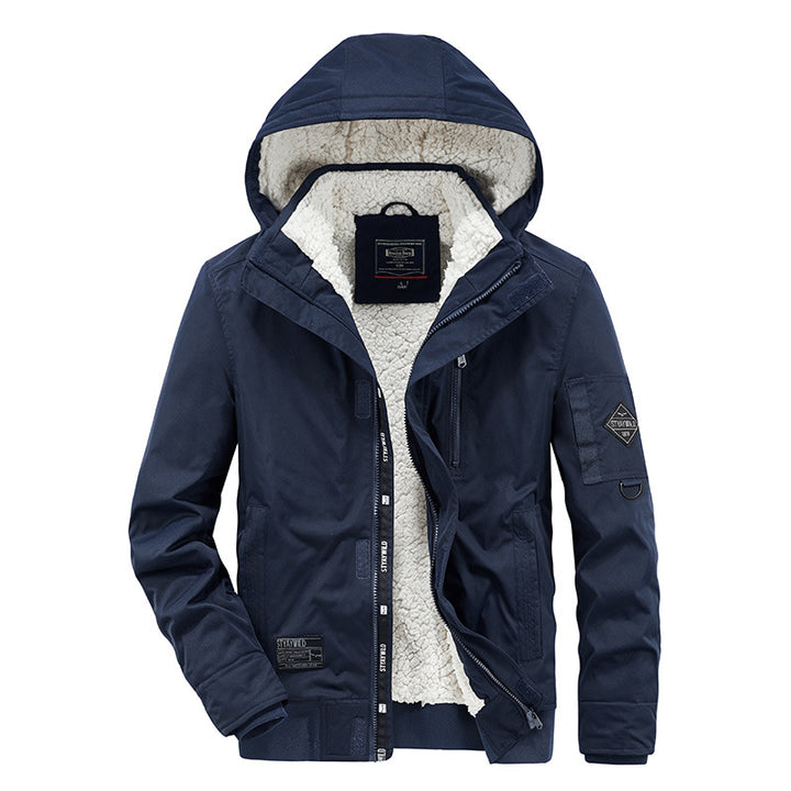 Herren technische Übergangsjacke mit warmem Innenfutter Echoarchiv