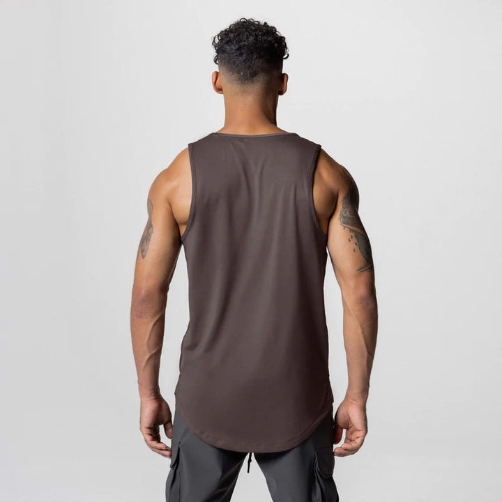 Herren Atmungsaktives Muskelshirt mit ergonomischem Schnitt und feuchtigkeitsregulierendem Material Echoarchiv