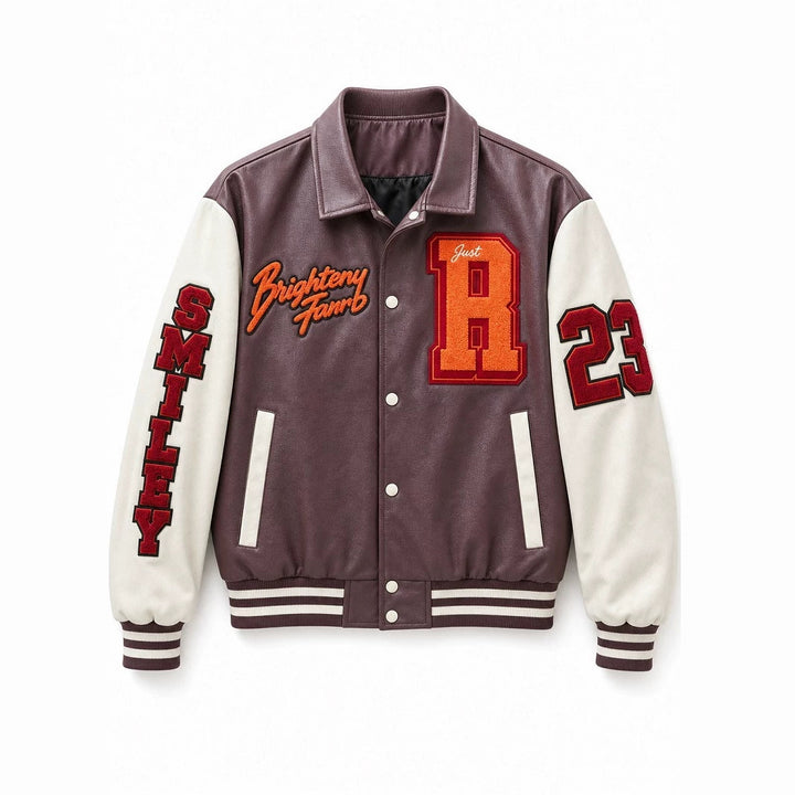Herren Modische Collegejacke Echo Archiv