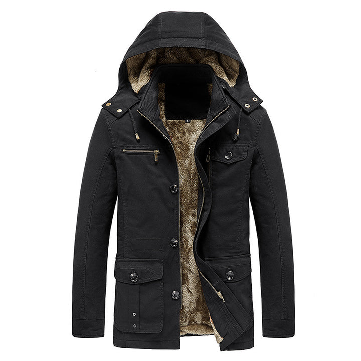 Herren Robuste und Warmgefütterte Outdoor-Jacke Echo Archiv