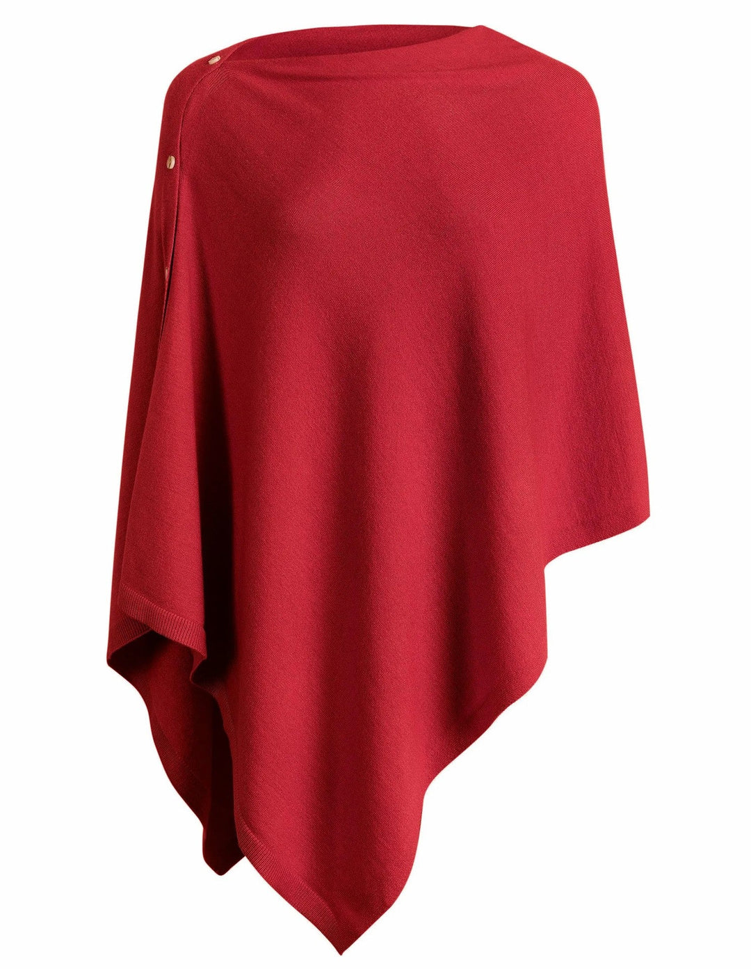 Damen vielseitiger Poncho aus hochwertiger Materialmischung – Célinea