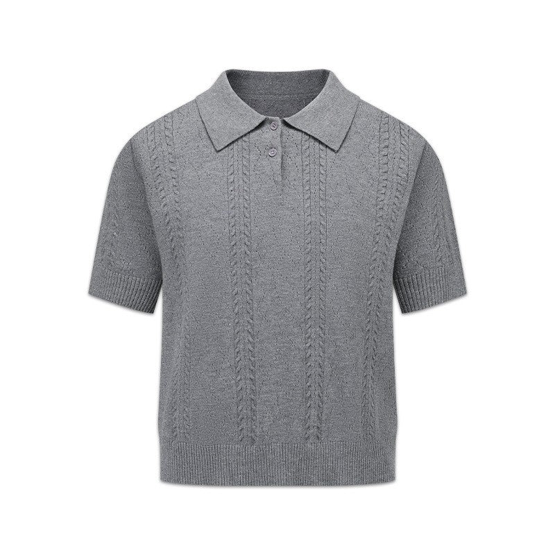 Herren Strick Polohemd aus hochwertiger Cotton Echo Archive