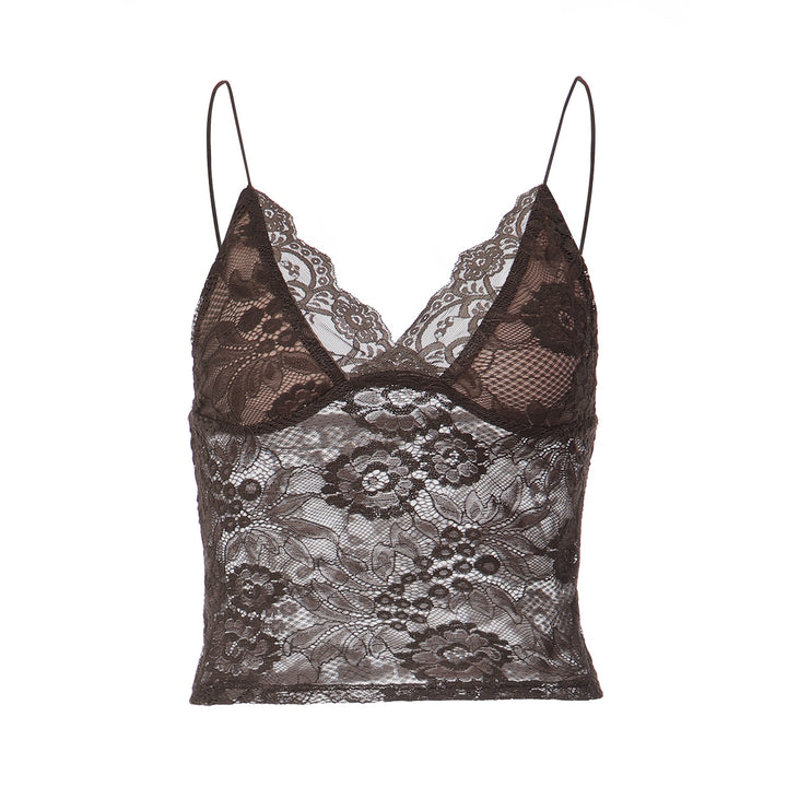Damen Spitzenbustier mit verführerischen Blumenmustern Echo Archiv
