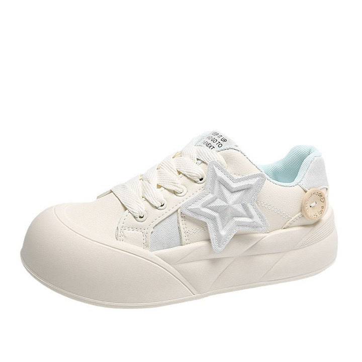 Damen Sneakers mit leichtem Profil und trendy Sternen-Details Echo Archiv