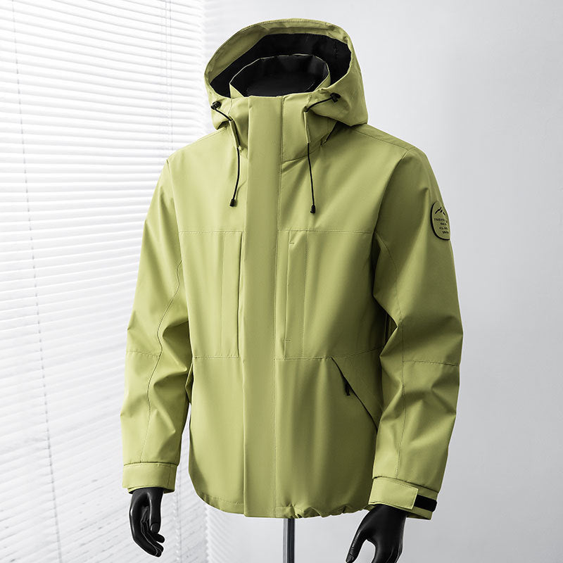 Herren Funktionsjacke mit Kapuze