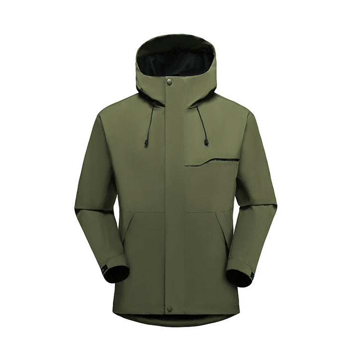 Herren Wetterfeste Outdoor Jacke Echo Archiv