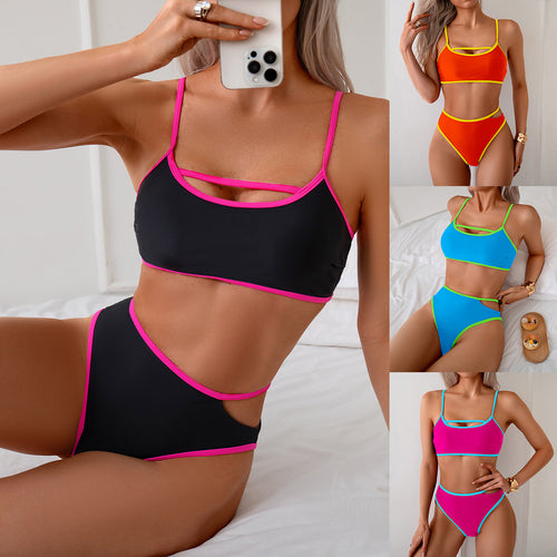 Damen Sportlicher Bikini mit einzigartige Cut-out-Details Echo Archiv