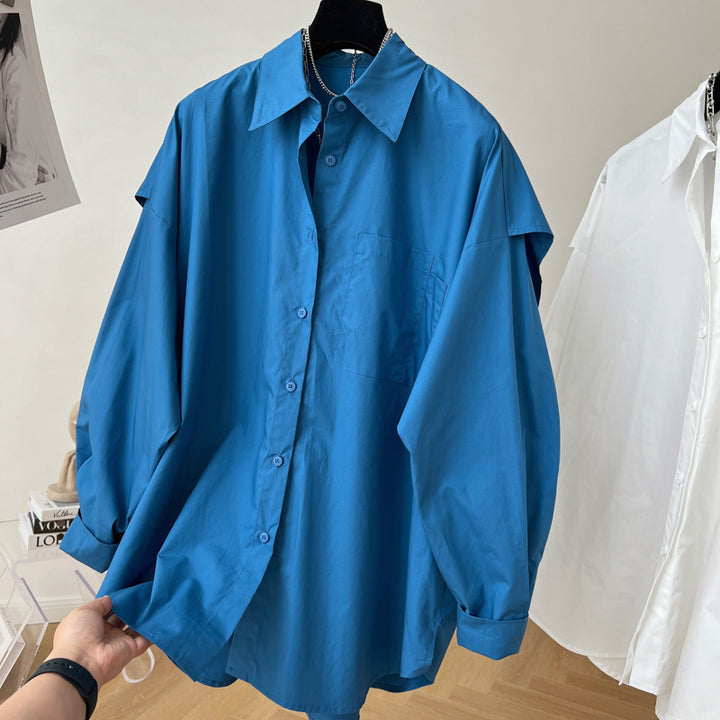 Damen Oversized Hemdbluse Echoarchiv