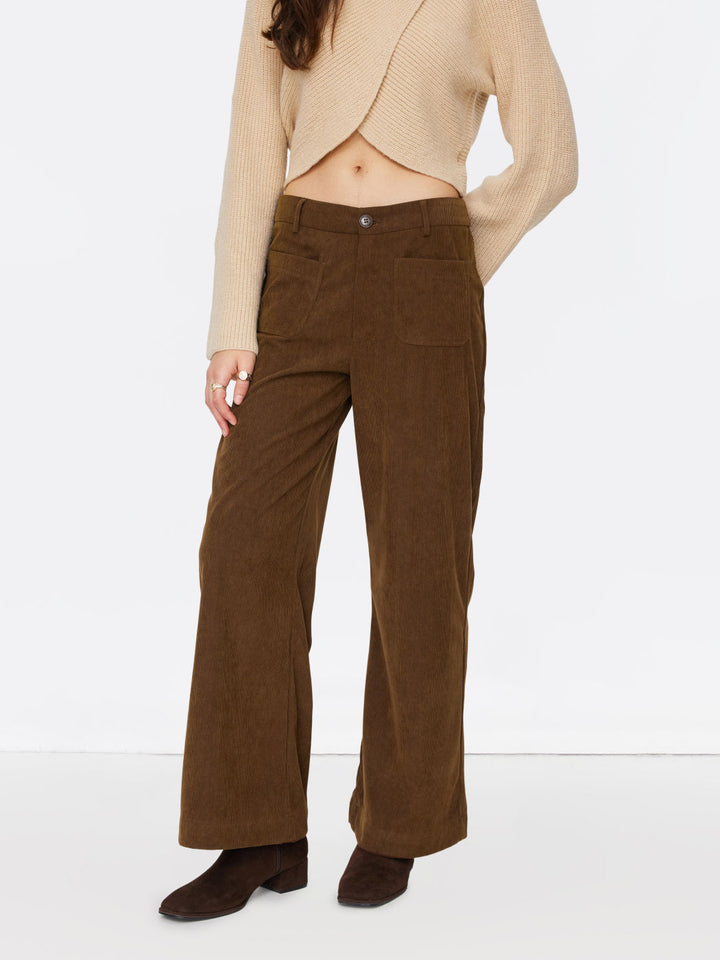 Damen Weit geschnittene Cordhose Echo Archiv