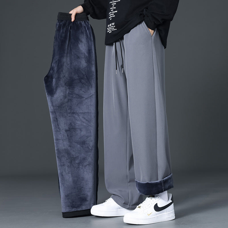 Damen Gemütliche Plüsch-Hose
