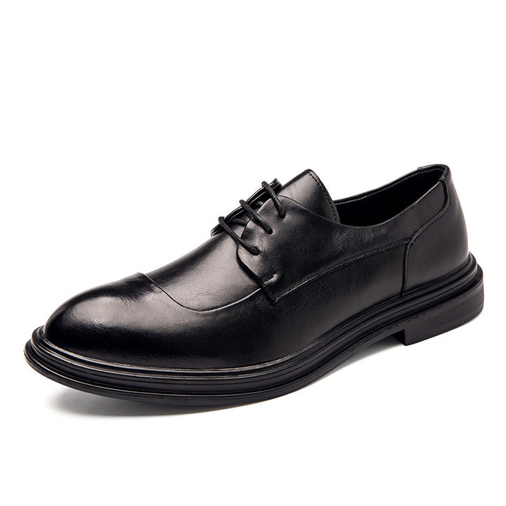 Herren elegante Vollleder Derby-Schnürschuhe mit gepolstertem Komfortfußbett Echo Archiv